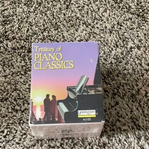 3 for 7 :  Treasury of Piano Classics 5 cassette tapes collection